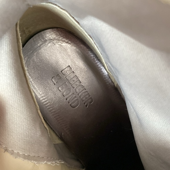 Bleecker & Bond “Kailey” Faux Snake Skin Wedge Leather Booties Women’s Size 8 - Picture 6 of 8